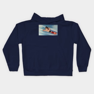 Astro Boy with Background Kids Hoodie